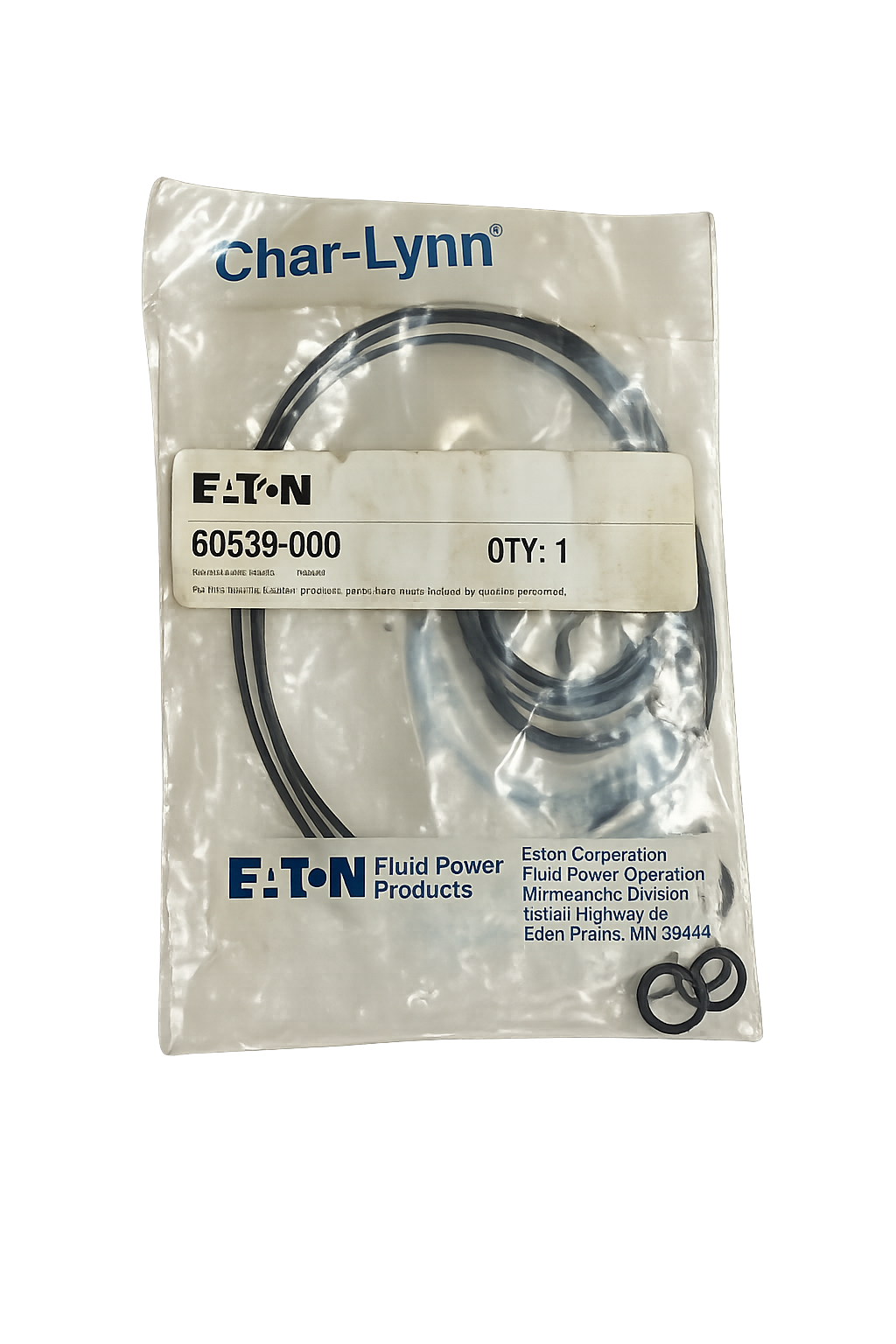 Kit de Sellos Char-Lynn 60539-000 – Seal Kit Original para Motores Hidráulicos
