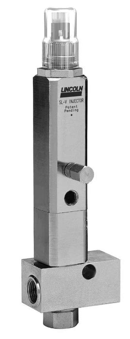 Inyector de Grasa Lincoln 85770-3 – SL-V, Bloque Distribuidor de 3 Salidas para Lubricación Centralizada
