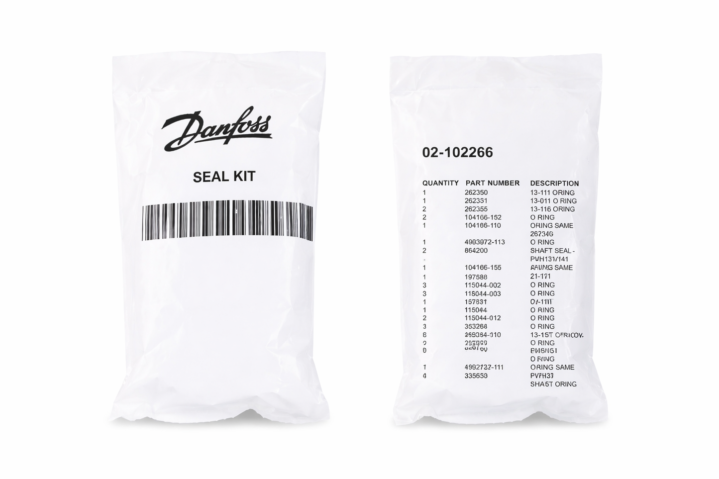 Kit de Sellos Vickers 02-102266 – PVH131 Seal Kit para Bomba de Pistones Axiales