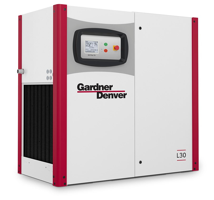 Compresor de Aire Gardner Denver L30 – Tornillo Rotativo, 40 HP, Uso Industrial, Alta Eficiencia