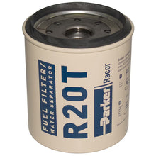 Elemento de Filtro Separador de Agua y Combustible Parker Racor R20T – 10 Micrones, Serie Spin-On